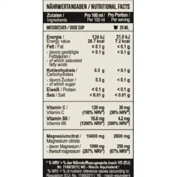 MST - Magnesium B6 1000ml