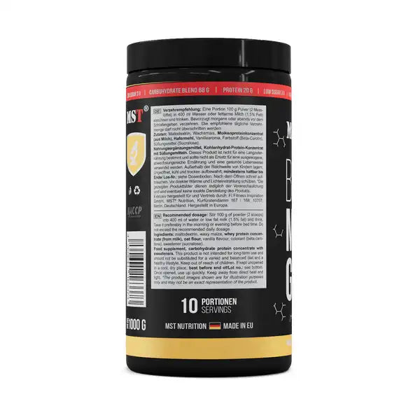 MST - Mass Gainer 1000g - Sportnahrung