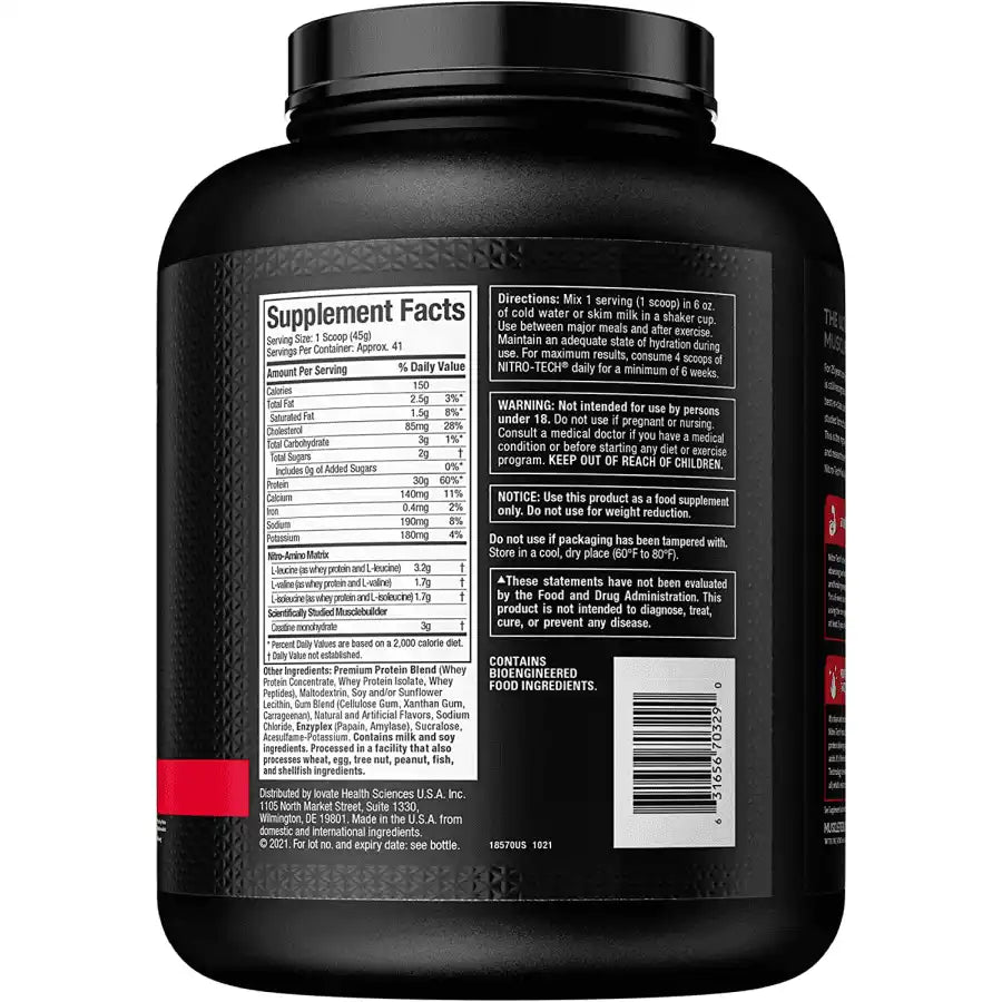 Muscletech Performance Series Nitro-Tech 1,8kg