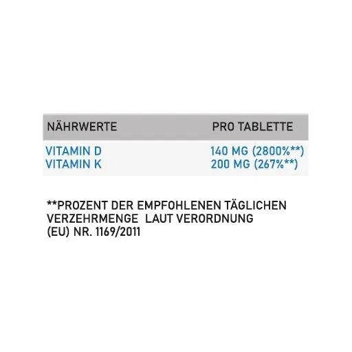 NNT D3K2 5.600 IU 60 Tabletten