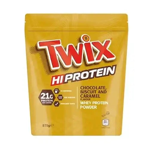 Twix Hi Protein Powder 875g - Choco Biscuit and Caramel