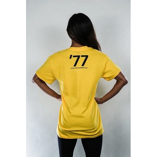 Universal Animal T-Shirt Logo Yellow '77