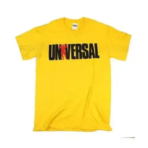 Universal T-Shirt "Universal 77" Gelb